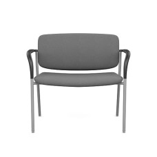 Cora Freelance Bariatric Guest Chair by SitOnIt in Gray
