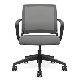 Movi Chair by SitOnIt for Everyday Work in Grey with Mesh Back