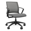 Movi Chair by SitOnIt for Everyday Work in Grey with Mesh Back-1
