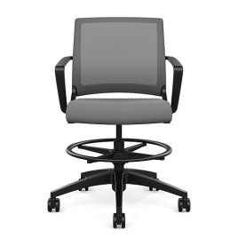 SitOnIt Movi Work Chair in Grey with Mesh Back