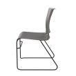 SitOnIt Rio Multipurpose Stackable Chair in Grey-4