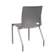 SitOnIt Rio Multipurpose Stackable 4 Leg Chair in Gray-3