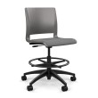 Rio Light Duty Chair by SitOnIt in Grey with Padded Seat-1