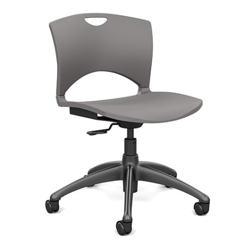 SitOnIt OnCall Light Duty Chair in Grey-1