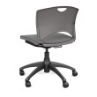 SitOnIt OnCall Light Duty Office Chair in Gray with Soft Seat-3