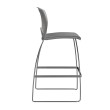 OnCall Bar Stool by SitOnIt in Grey with Soft Seat-2