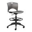 SitOnIt OnCall Light Task Stool in Grey-1