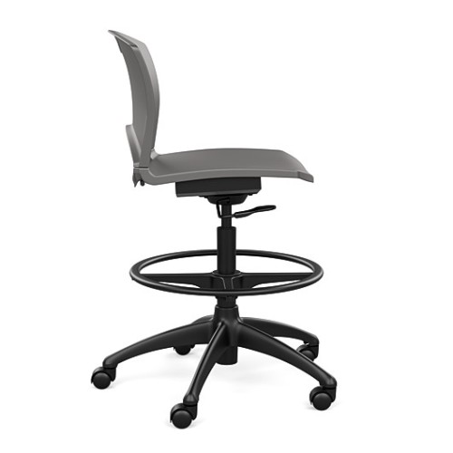 SitOnIt OnCall Light Task Stool in Grey-2