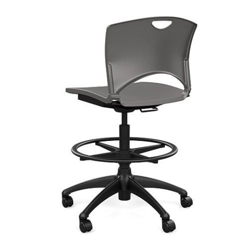 SitOnIt OnCall Light Task Stool in Grey-3
