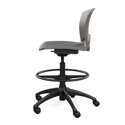 SitOnIt OnCall Light Task Stool in Grey-4