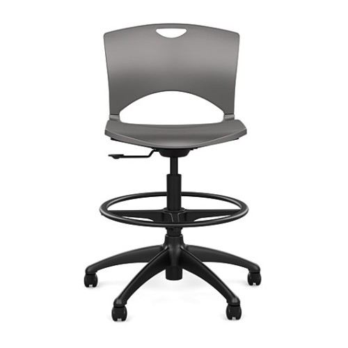 SitOnIt OnCall Light Task Stool in Grey