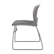 OnCall Guest Chair by SitOnIt in Gray with Upholstered Seat-4