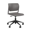 SitOnIt Inflex Short Term Work Chair in Grey-1