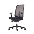 Verus - office chair, on castors, graphite color-2