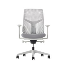 Verus - office chair, on castors, fog color