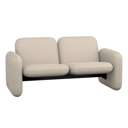 Wilkes - Two Seater Modular Sofa for Living Room, Fabric - Light Beige, ZB349