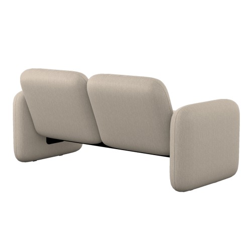 Wilkes - Two Seater Modular Sofa for Living Room, Fabric - Light Beige, ZB349-2