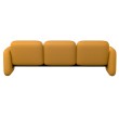 Wilkes - 3 Seater Modular Sofa Set Living Room Fabric - Yellow, ZB333-3