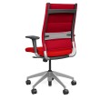 Office chair on castors Wit from SitOnit, red color-2