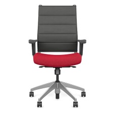 Office chair on castors Wit from SitOnit, red-black color