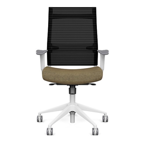 Office chair on castors Wit from SitOnit, brown color