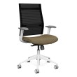 Office chair on castors Wit from SitOnit, brown color-1
