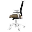 Office chair on castors Wit from SitOnit, brown color-4