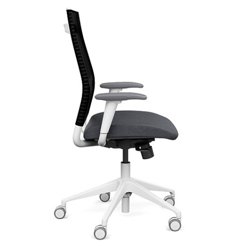 Office chair on castors Wit from SitOnit, grey color-3