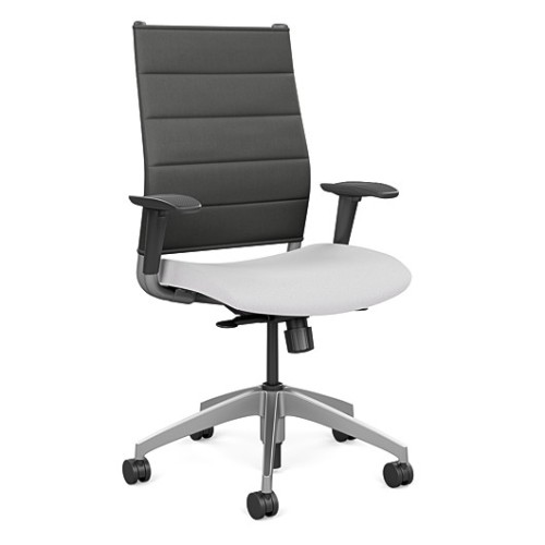 Office chair on castors Wit from SitOnit, grey-black color-4