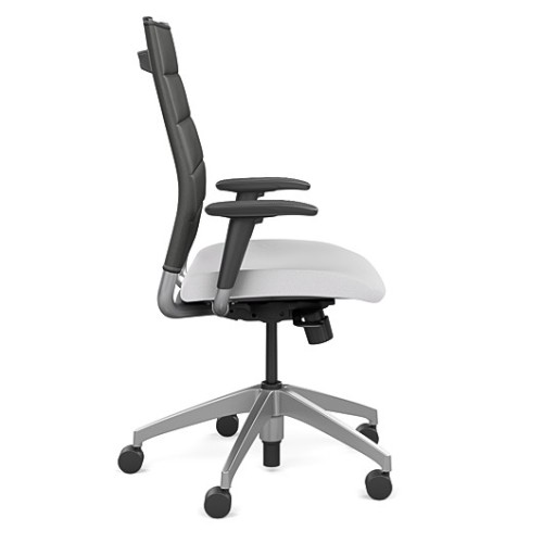 Office chair on castors Wit from SitOnit, grey-black color-1