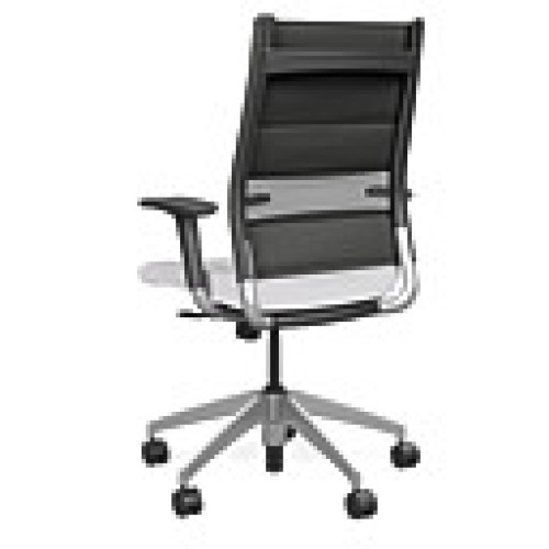 Office chair on castors Wit from SitOnit, grey-black color-3