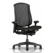 Celle - office chair, on castors, graphite color, grey-1