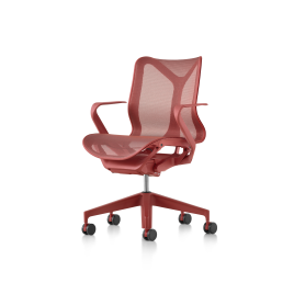 Cosm - office chair on castors, low back, coper color 84506