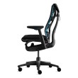 Embody x Logitech Gaming chair 3SY12 CYAN graphite with blue back color + HEADREST-1