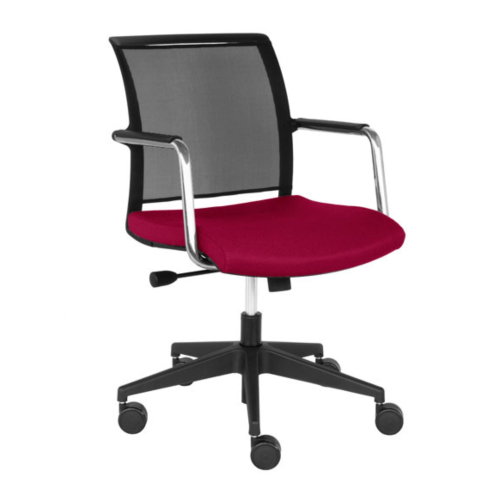 Narbutas DIVA - Task And Meeting Chair, Plastic Base With Fibreglass, Polyamide Castors For Soft Or Hard Floors | Workstations
