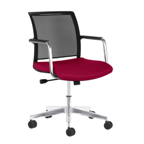 Narbutas DIVA - Task And Meeting Chair, Plastic Base With Fibreglass, Polyamide Castors For Soft Or Hard Floors | Offices