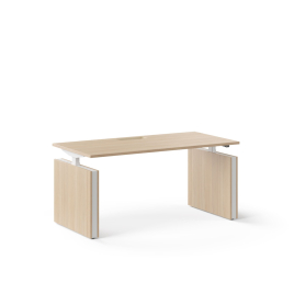 Narbutas MOTION - Electric heightadjustable desk withpanel legs and cut-outfor grommet | Offices