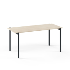 Narbutas ZEDO - Computer Desk, 63 in., Color Beige, Black Metal Legs | Home & Office Use