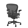 Herman Miller Aeron - Office Chair, Size C, Color Graphite with Graphite Polymer Base| Workspaces-3