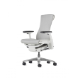 Herman Miller Embody - Office Chair, Color Grey with Grey Aluminum Base With Headrest | Corporate Use-1