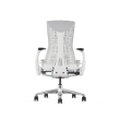 Herman Miller Embody - Office Chair, Color Grey with Grey Aluminum Base With Headrest | Corporate Use-3