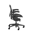 Herman Miller Aeron - Office Chair, Size A, Color Graphite with Graphite Polymer Base | Offices-2