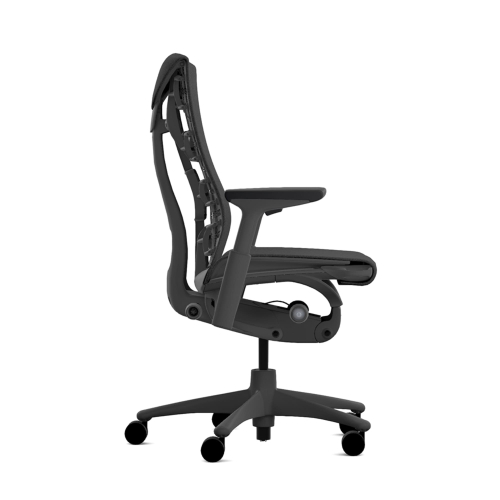Herman Miller Embody - Office Chair, Color Black with Aluminum Base With Headrest | Offices-2