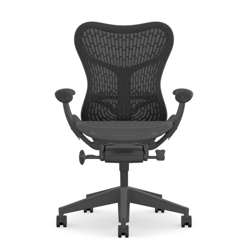 Herman Miller Mirra 2 - Office Chair,Color Graphite with Graphite Aluminum Base| Work Environments