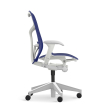 Herman Miller Mirra 2 - Office Chair, Color Blue with White Aluminum Base | Desk Work-2