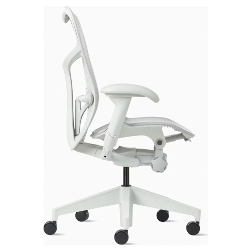 Herman Miller Mirra 2 - Office Chair, Color White with White Aluminum Base | Offices-2