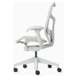 Herman Miller Mirra 2 - Office Chair, Color White with White Aluminum Base | Offices-5