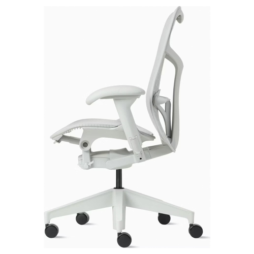 Herman Miller Mirra 2 - Office Chair, Color White with White Aluminum Base | Offices-5
