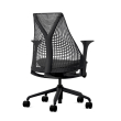 Herman Miller Sayl - Office Chair, Color Black With Black Aluminum Base | Workspaces-3