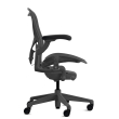 Herman Miller Aeron - Office Chair, Size B, Color Carbon with Carbon Metal Base | Workstations-2